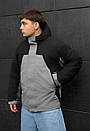 Чорно-сіра куртка демісезонна Staff skay gray & black, фото 9