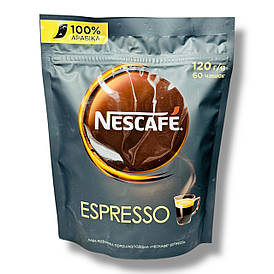 Кава 120 грамів Nescafe Espresso розчинна з густою пінкою