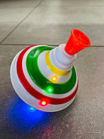 Дзига M 0306 U/R музична, зі світлом, розмір 14 см, фото 7