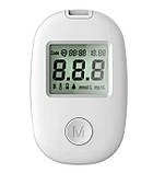 Цифровий глюкометр G-171 для вимірювання рівня цукру в крові Білий, фото 2