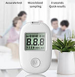 Цифровий глюкометр G-171 для вимірювання рівня цукру в крові Білий, фото 9