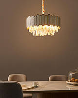 Красива люстра AGUARICO зі скла та латуні