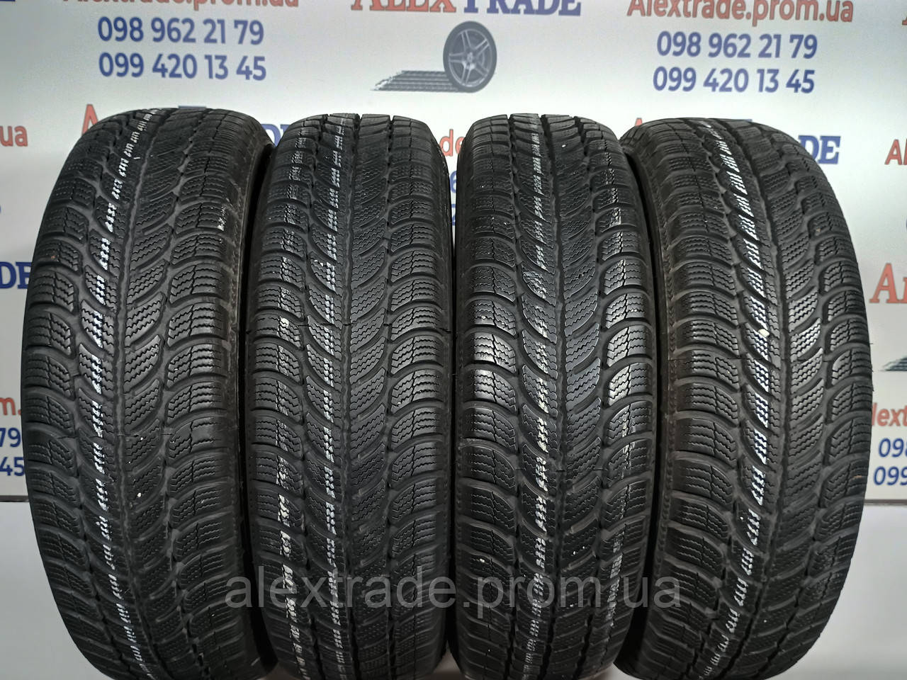 165/70 R14 Sava Eskimo S3+ зимові шини б/у, фото 1