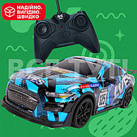 Машинка для детей на пульте с радиоуправлением гоночный автомобиль с функцией дрифта и яркой подсветкой -подарок для мальчика