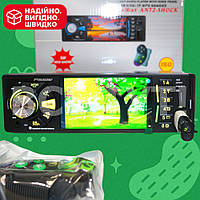 Автомагнитола 1 din с экраном магнітола в авто с сенсорным управлением блютуз и функцией hands free современный магнитофон