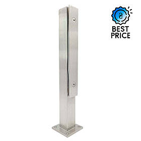 ODF-02-48-01-H400 Стійки для скла з пластиною H400, матові