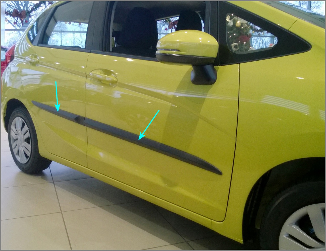 Молдинги на двері для Honda Jazz / Fit (GK) Mk3 2015-2020, фото 1