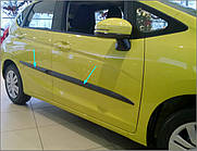 Молдинги на двері для Honda Jazz / Fit (GK) Mk3 2015-2020