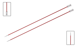 Спиці прямі ZING KnitPro алюмінієві 25 см №6.5 мм