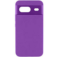 Чохол Silicone Cover Lakshmi Full Camera (AA) для Google Pixel 8a Фіолетовий / Purple