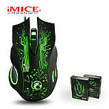 Ігрова миша iMice X9 Gaming Mouse з LED підсвіткою, геймерська дротова мишка для ноутбука та ПК, Подарункова упаковка, фото 3