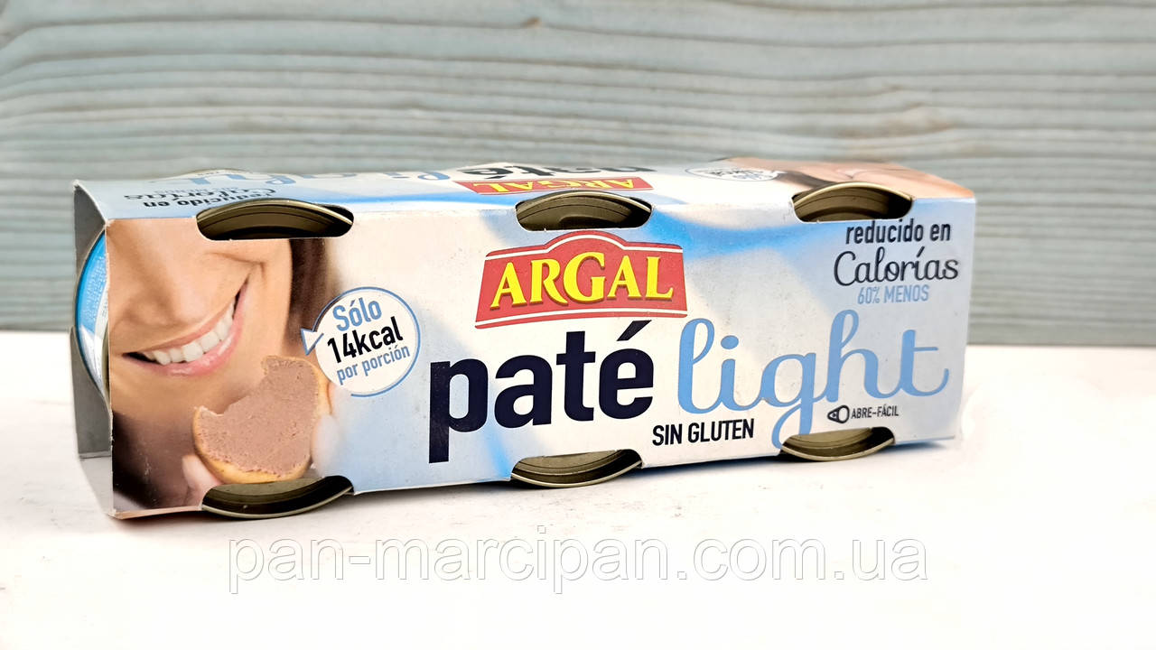 Паштет зі свянячої печінки Argal Light, 3×80 г, фото 1