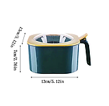 Органайзер для спецій настільний на 4 секції з ложечками SV227, фото 2