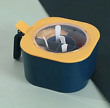 Органайзер для спецій настільний на 4 секції з ложечками SV227, фото 4