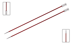 Спиці прямі ZING KnitPro алюмінієві 25 см №2.5 мм