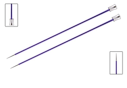 Спиці прямі ZING KnitPro алюмінієві 25 см №7 мм