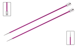 Спиці прямі ZING KnitPro алюмінієві 25 см №5 мм