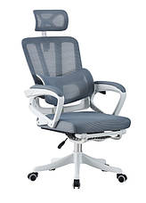 Стілець комп'ютерний Спрут Мікс меблі, колір сірий, фото 2