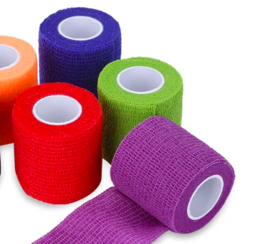 Бинт стрічка бандажна одноколірна 4,5см*5м, фото 1