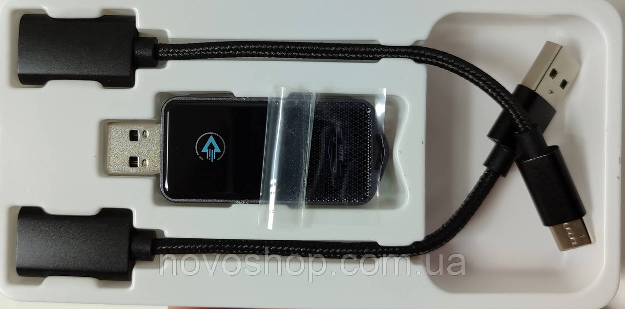 Бездротовий адаптер Carplay та Android Auto USB iOS Bluetooth WiFi Kinhank C2, фото 1