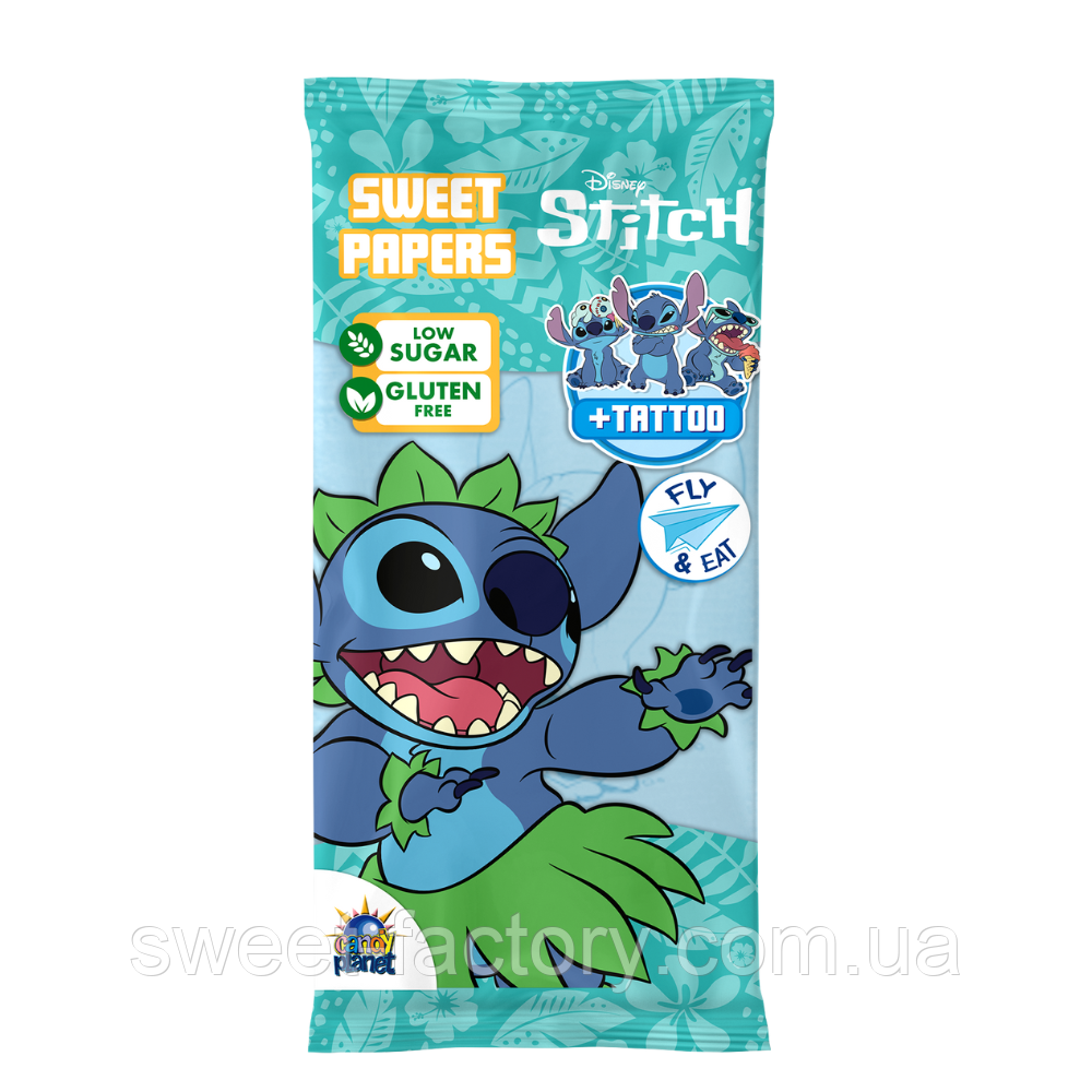 Їстівний папір Candy Planet Sweet Papers Stitch & Tattoo 8g, фото 1