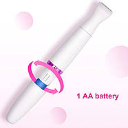 Тример для бікіні електрична бритва для жінок з гребінцем бездротовий безпечний тример для волосся Funstant, фото 2