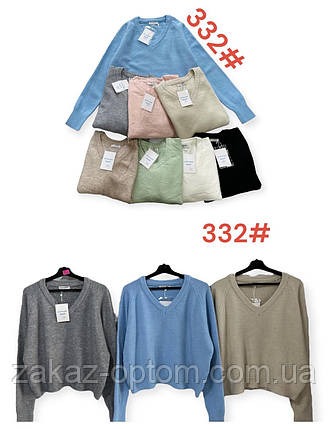 Светр жіночий оптом (48-54) Китай 332-139996, фото 1