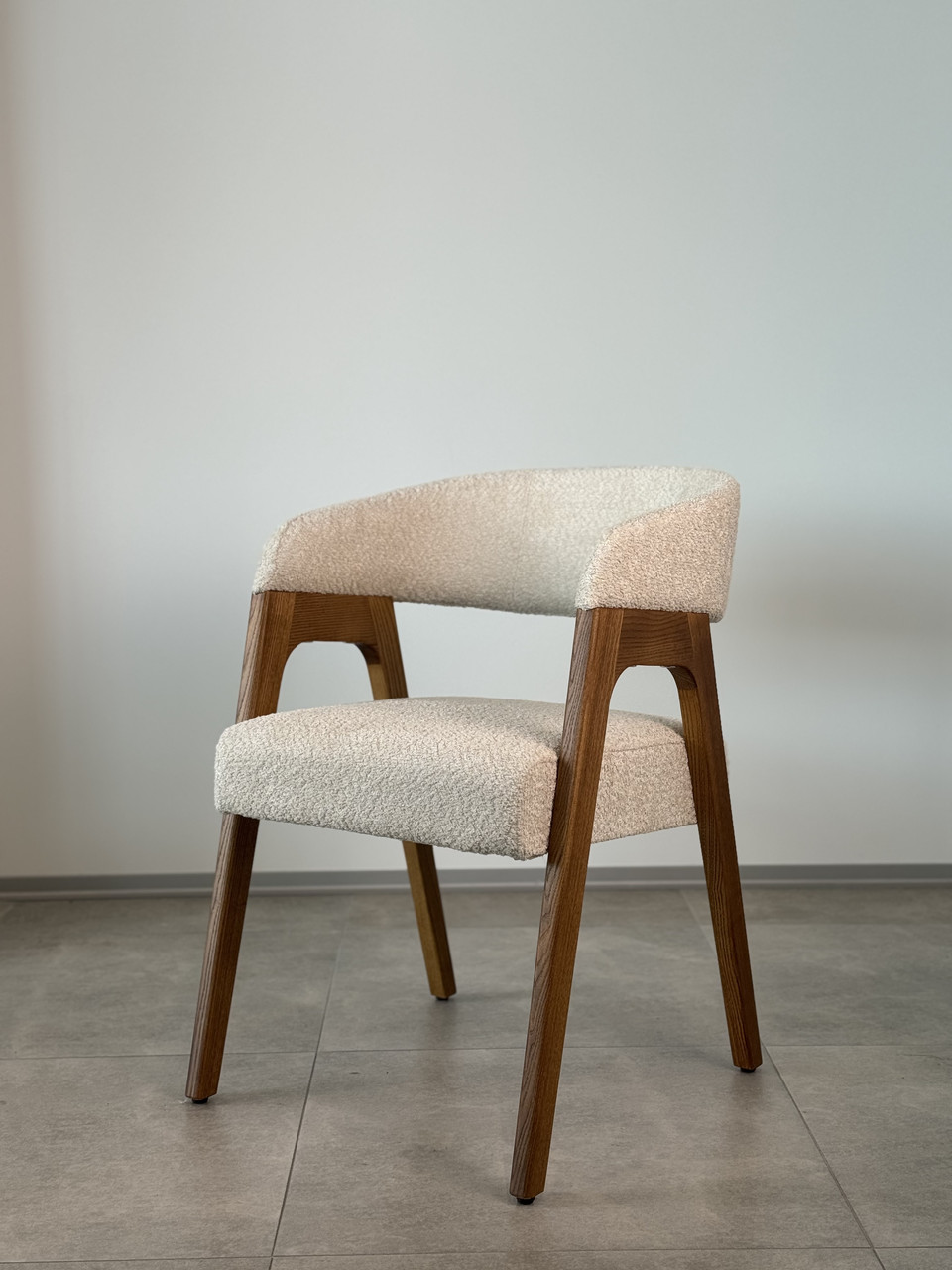 Кухонний стілець "Тренк" з дерева ясен та тканини, фото 1