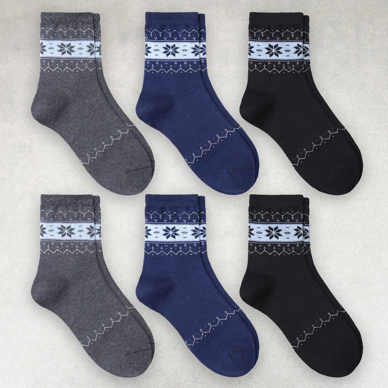 Шкарпетки жіночі 6 пар «Орнамент» розмір 36-41 арт. 298.6, фото 1