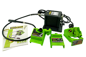 Багатофункціональний верстат для заточування Procraft MS350 (З гнучким валом)