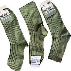 Упаковка Літні тактичні шкарпетки ЗСУ 12 пар 41-44 Хакі Tactic військові шкарпетки армійські