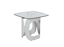 Кавовий стіл Арно сілвер рівер + айворі