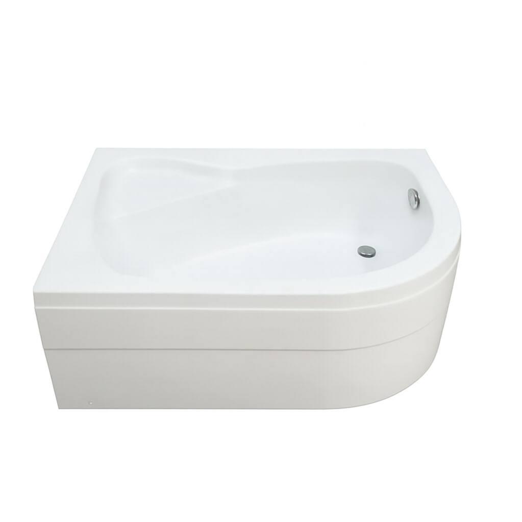 Душовий піддон Shower (L) FERISYA SW-6282 120х80х45 см глибокий асиметричний акриловий