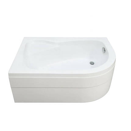 Душовий піддон Shower (L) FERISYA SW-6282 120х80х45 см глибокий асиметричний акриловий, фото 1