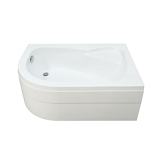 Душовий піддон Shower R FERISYA SW-6282 120х80х45 см глибокий асиметричний акриловий