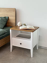 Тумба "Хюгге" з нішею та з дубовою стільницею, Blum