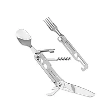 Набір столових приборів ложка вилка ніж Tribe Multi Set сталевий