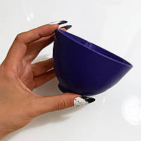 Силіконова чаша для лакування/робіт з фарбуванням воску, 1 шт. Діаметр близько 10 см.