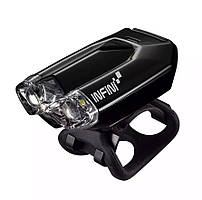 Мигалка передня Infini LAVA I-260W-Black, 2 світлодіоди, 4 режими, USB кабель, з кріпленням.