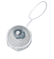 Кришка з пилком під флягу Green Cycle білий/сірий