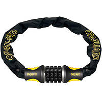 Замок Onguard MASTIFF COMBO ланцюг 80 см x 8 мм посилений титаном + інтегрований кодовий замок на 4 цифри