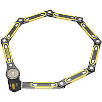 Замок складаний Onguard K9 Heavy Duty, 112 см, прогумований короб-тримач на раму, 4 ключі + 1 з підсвіткою