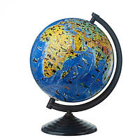 Глобус Фізичний з тваринами без підсвічування 26 см / ІПТ