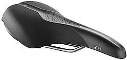 Сідло Selle Royal SCIENTIA R1 Relaxed, 3D skingel, оббивка Black gummy/Black mokka, 289х169мм, 479 г, рейли