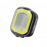 Мигалка передня Moon Orion 100 люмен, вбудований акум, USB-MICRO кабель, чорна