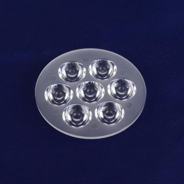 LED-лінза для 7 світлодіодів 1-3W 30° 69 mm