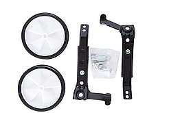 Тренувальні колеса Green Cycle GTW-502, регульовані 16-20" для багатошвидкісних велосипедів, чорні