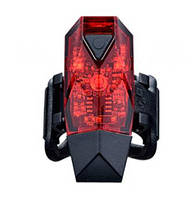 Мигалка задня Infini MINI LAVA I-261R, 3 діоди, 4 режими, USB-кабель, з кріпленням.