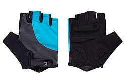 Рукавички Green Cycle Pillow 2 без пальців S чорний/сірий/бірюзовий