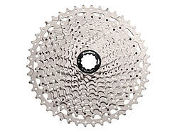 Касета 11-k 11-46T SUN RACE MS8 MTB, Metallic Silver